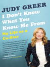 Cover image for I Don't Know What You Know Me From